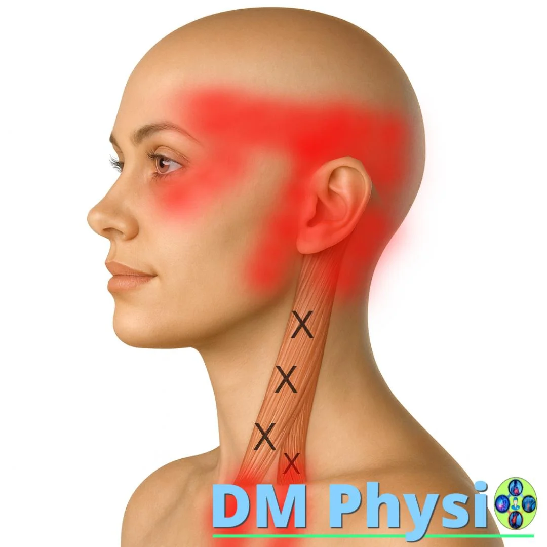 Изображение на m. sternocleidomastoideus
